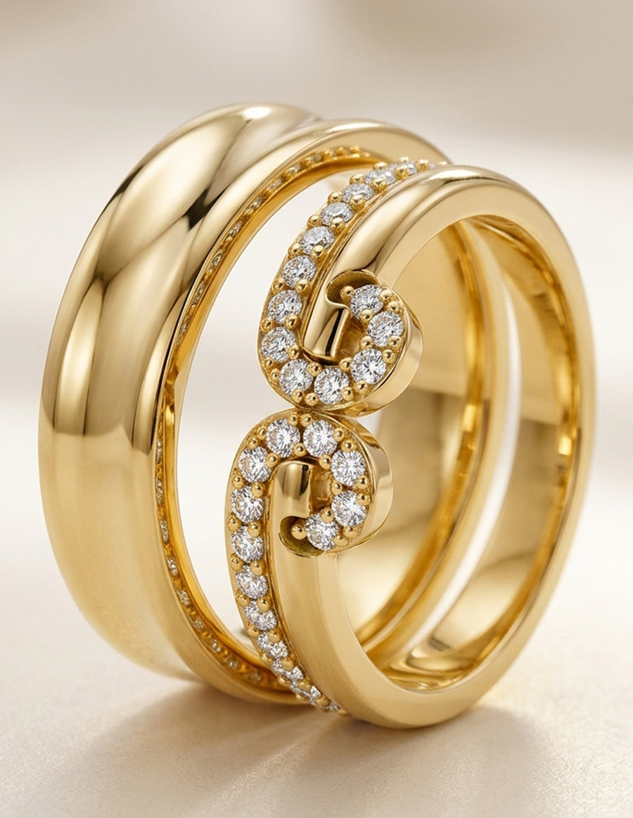 Argolla de matrimonio - unión perfecta - UNITI33