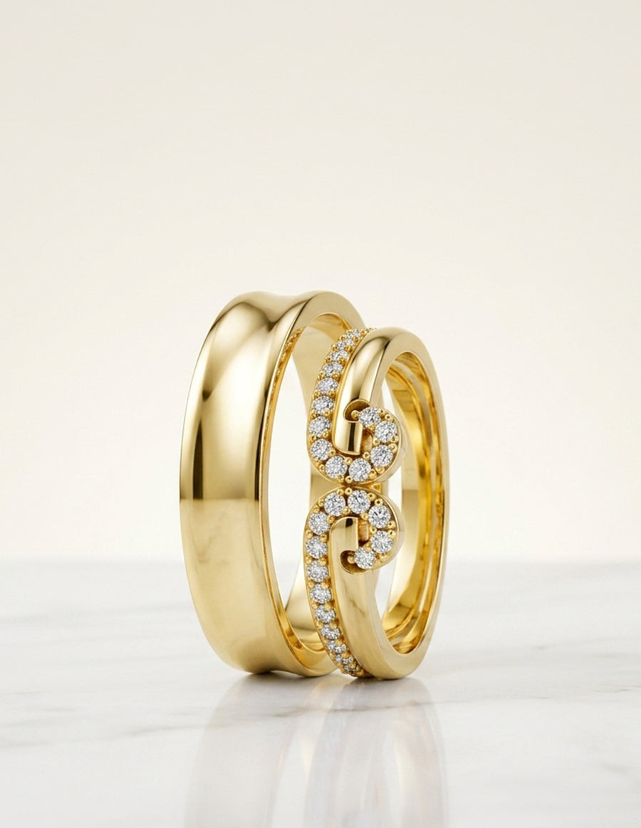 Argolla de matrimonio - unión perfecta - UNITI33