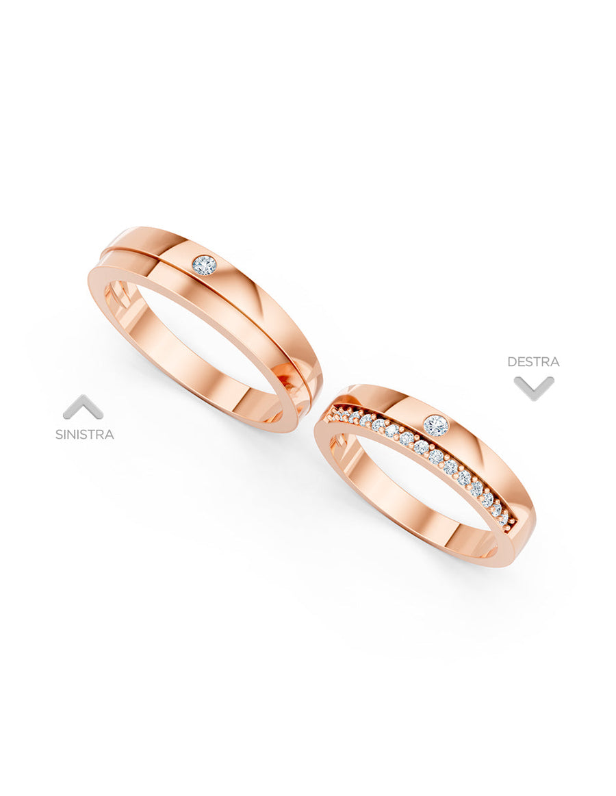 Argolla de matrimonio - unión perfecta - UNITI34