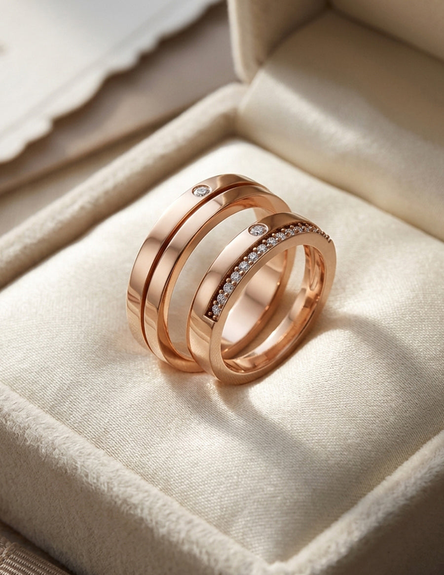 Argolla de matrimonio - unión perfecta - UNITI34