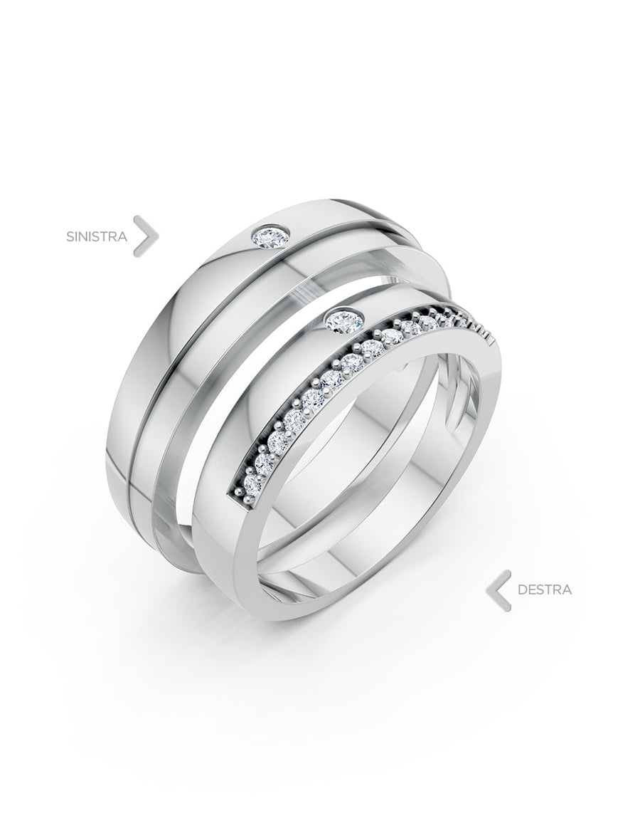 Argolla de matrimonio - unión perfecta - UNITI34