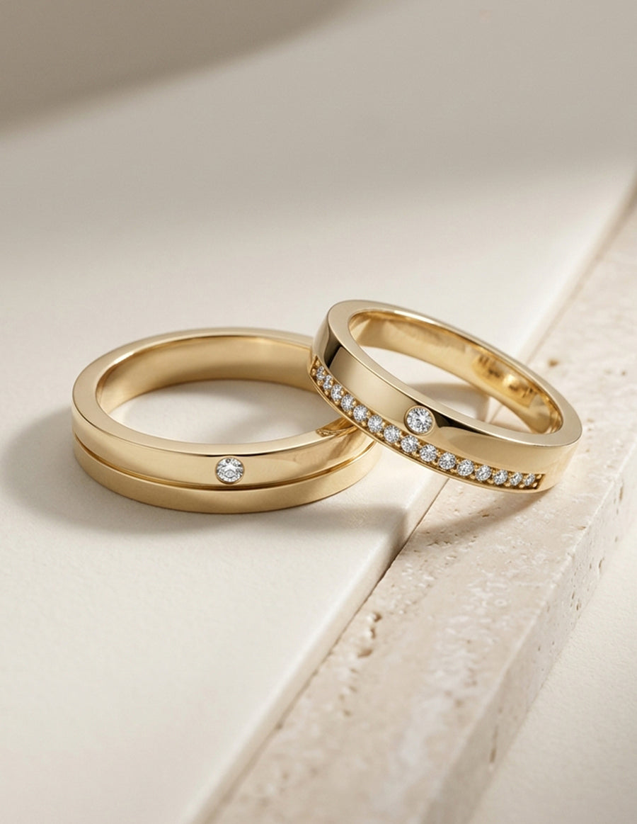 Argolla de matrimonio - unión perfecta - UNITI34