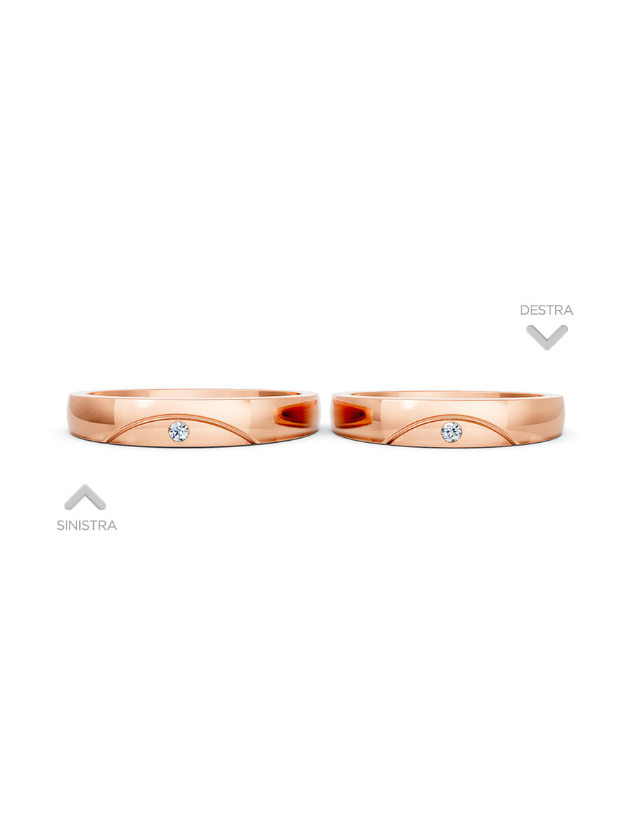 Argolla de matrimonio - unión perfecta - UNITI35