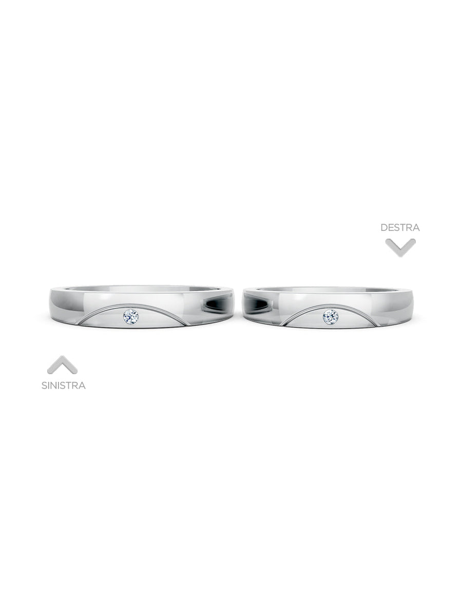 Argolla de matrimonio - unión perfecta - UNITI35