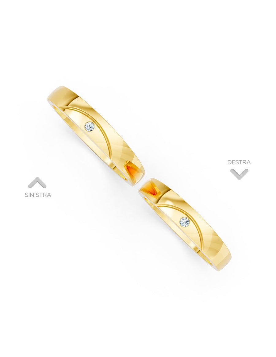 Argolla de matrimonio - unión perfecta - UNITI35