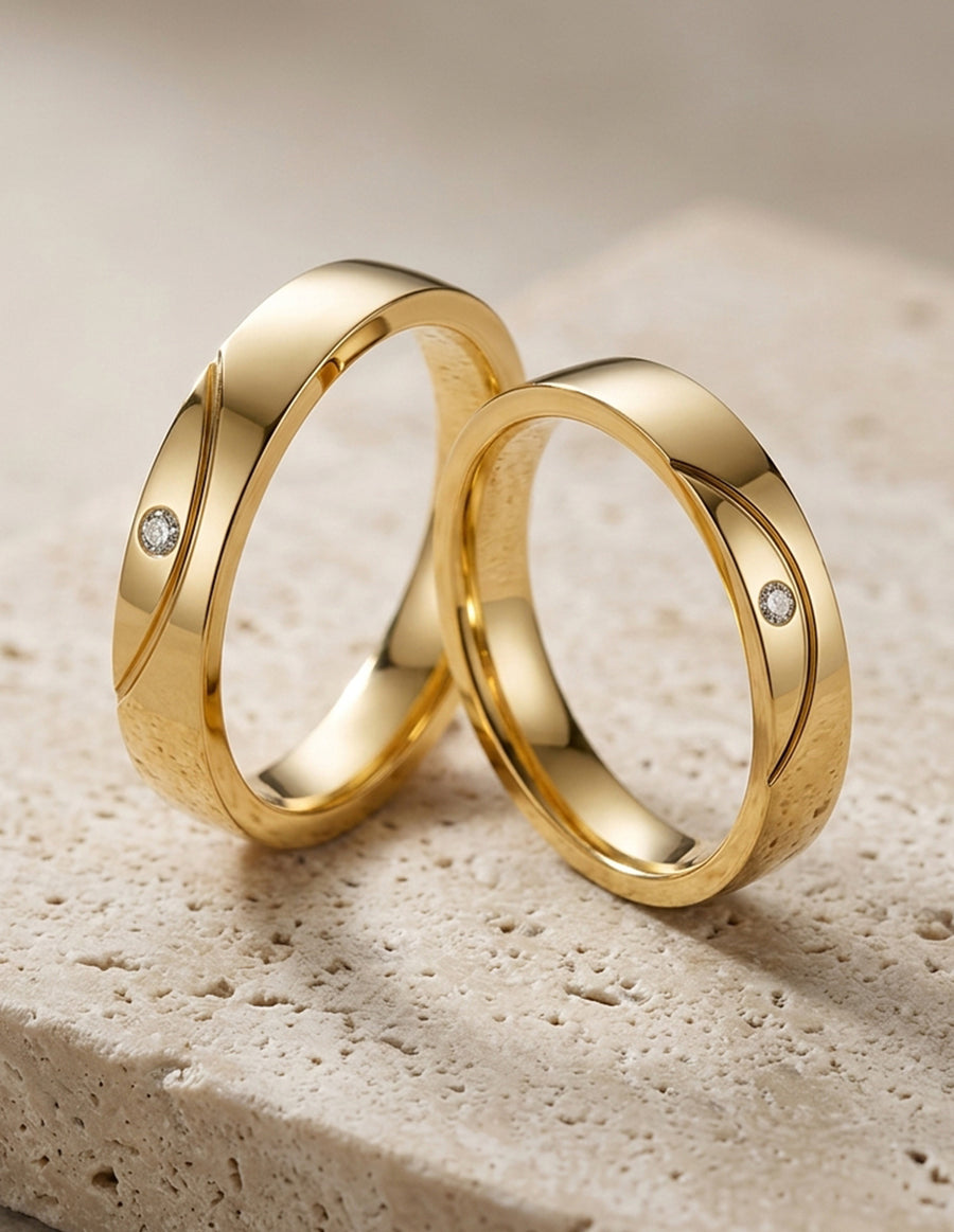 Argolla de matrimonio - unión perfecta - UNITI35