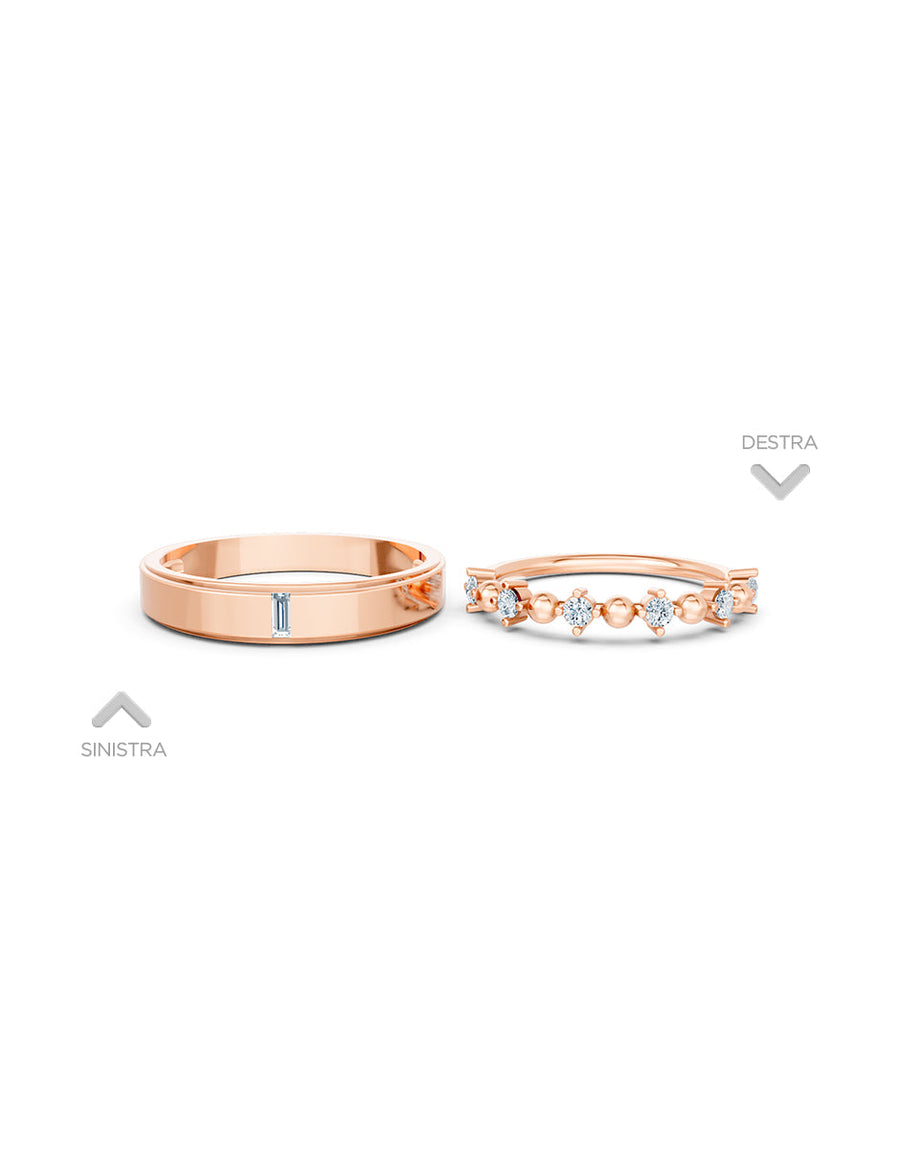 Argolla de matrimonio - unión perfecta - UNITI36