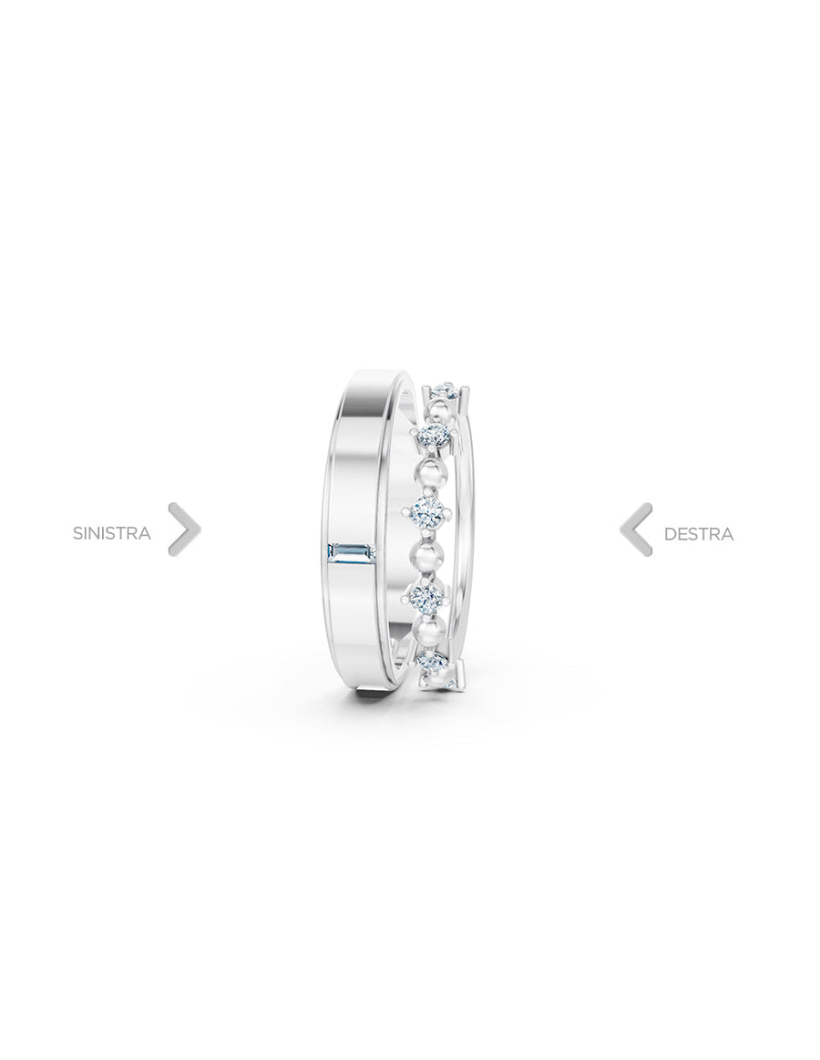 Argolla de matrimonio - unión perfecta - UNITI36