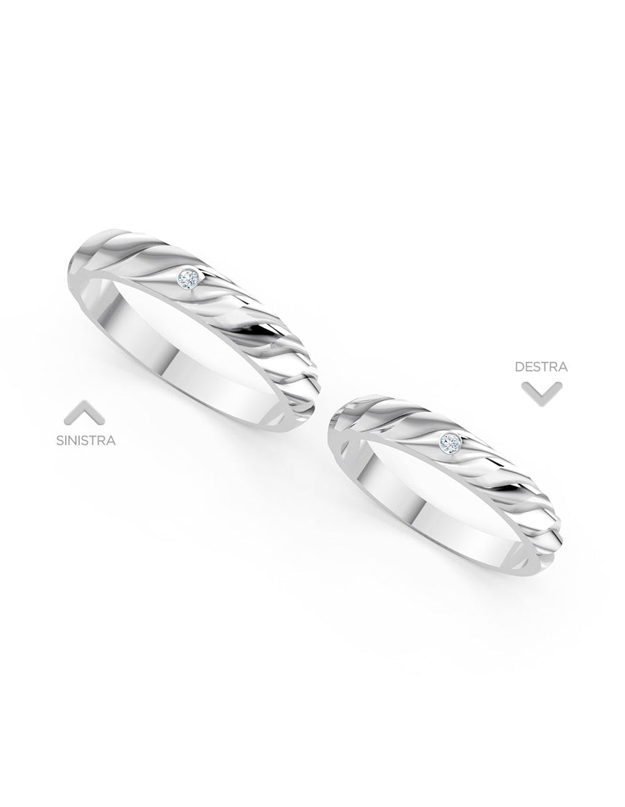 Argolla de matrimonio - unión perfecta - UNITI37