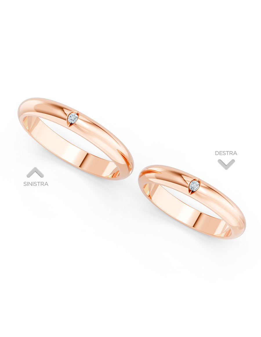 Argolla de matrimonio - unión perfecta - UNITI38