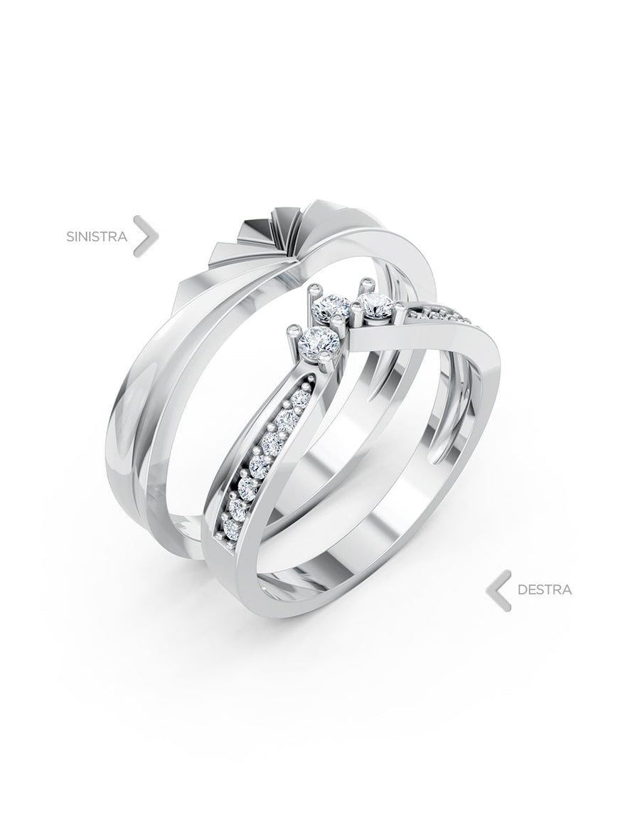 Argolla de matrimonio - unión perfecta - UNITI39
