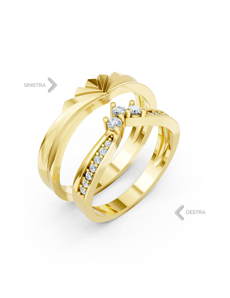 Argolla de matrimonio - unión perfecta - UNITI39