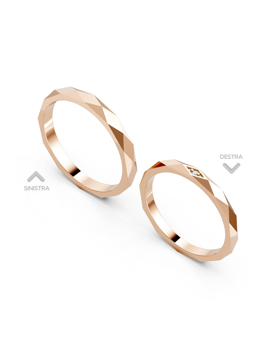 Argolla de matrimonio - unión perfecta - UNITI4