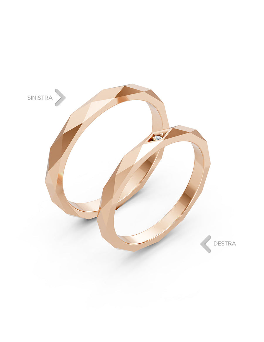 Argolla de matrimonio - unión perfecta - UNITI4