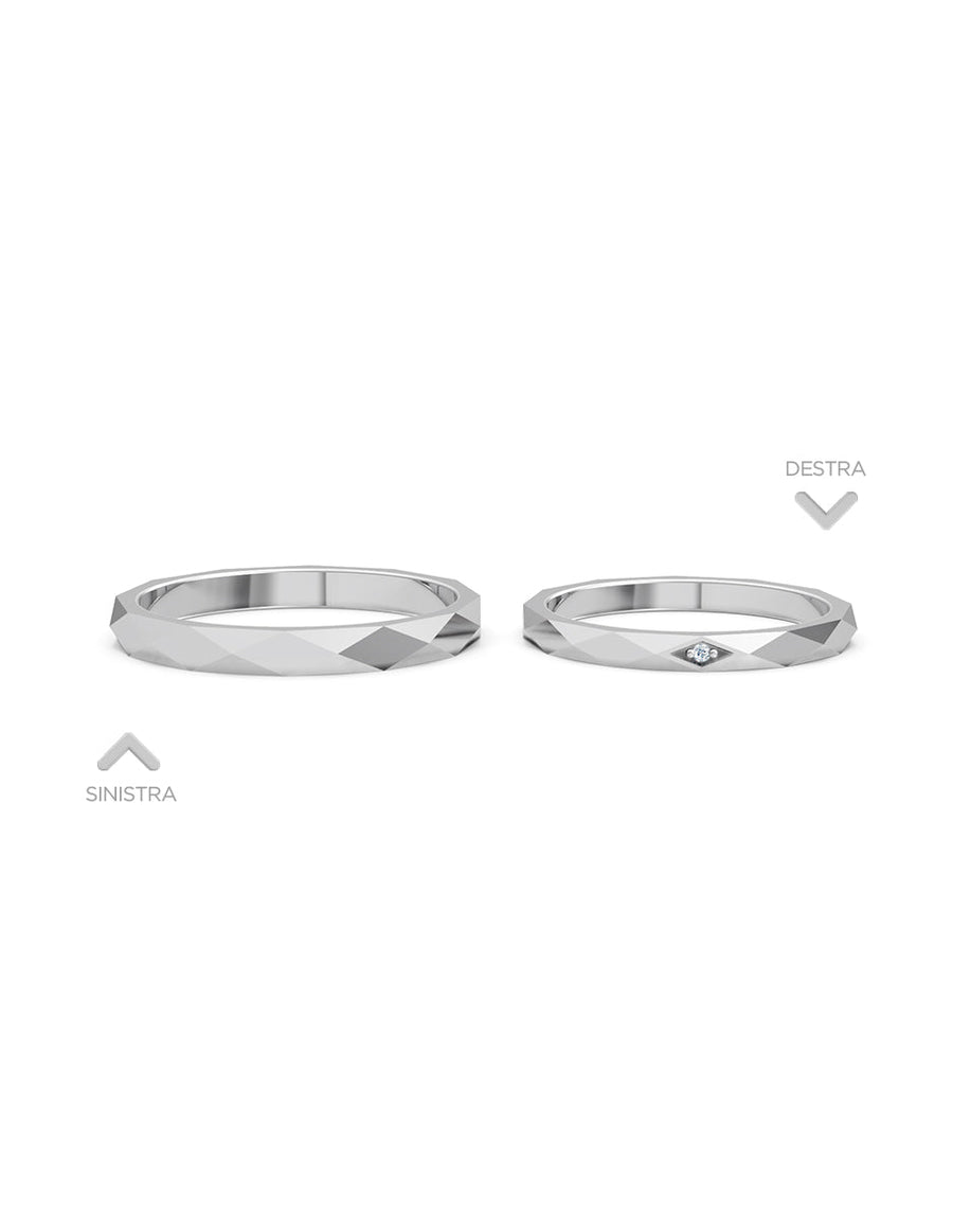 Argolla de matrimonio - unión perfecta - UNITI4