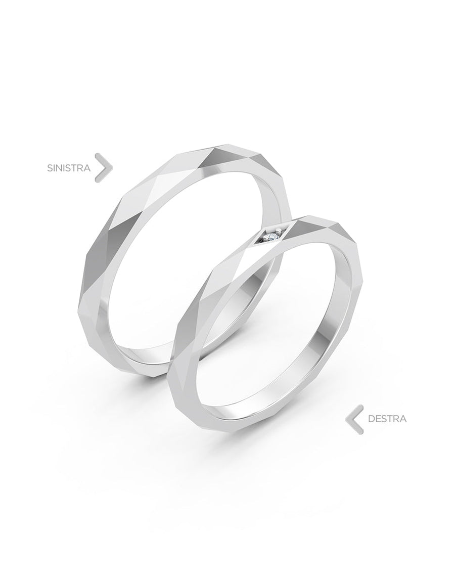 Argolla de matrimonio - unión perfecta - UNITI4