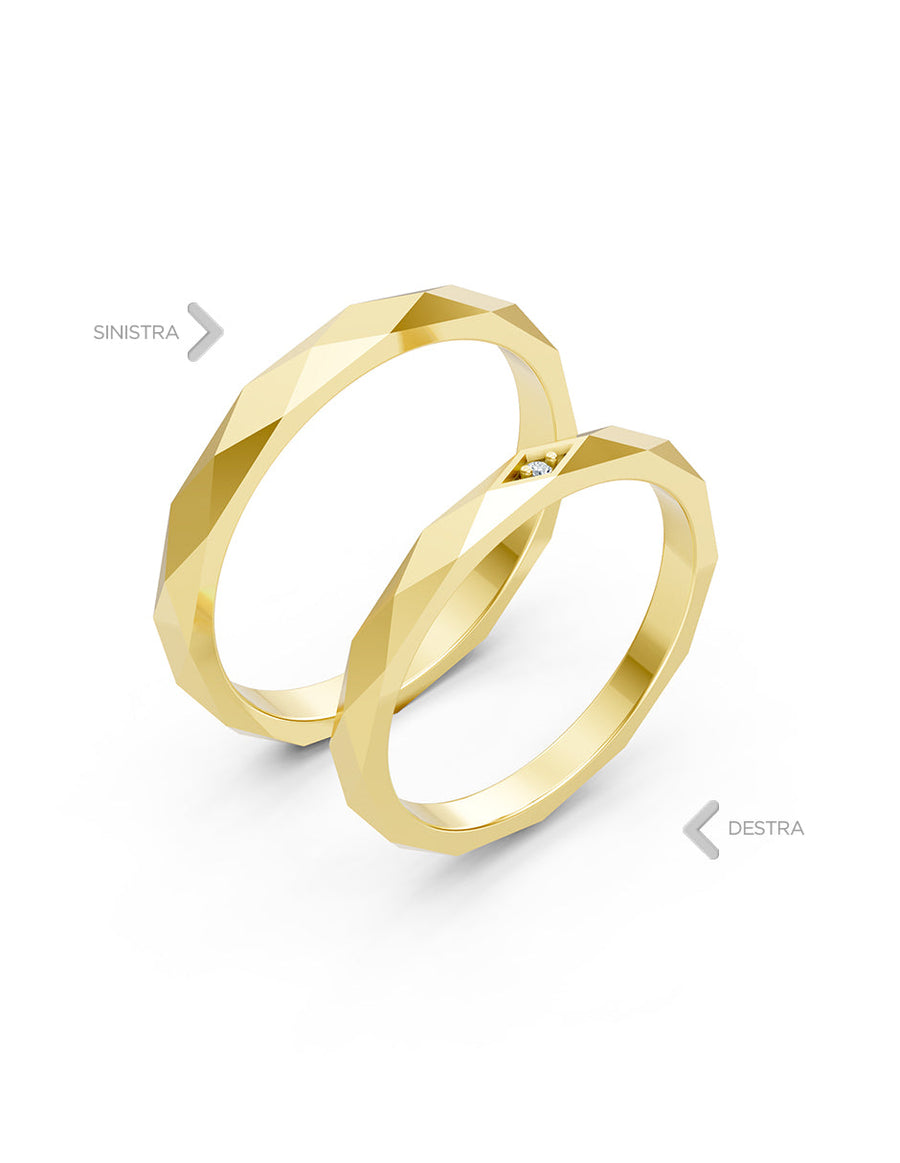 Argolla de matrimonio - unión perfecta - UNITI4
