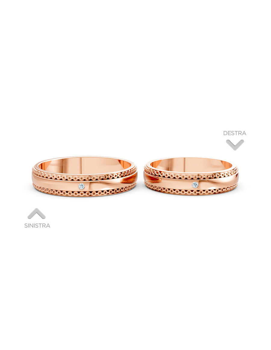 Argolla de matrimonio - unión perfecta - UNITI40