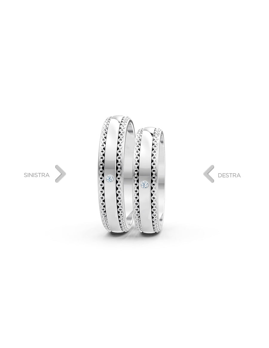 Argolla de matrimonio - unión perfecta - UNITI40