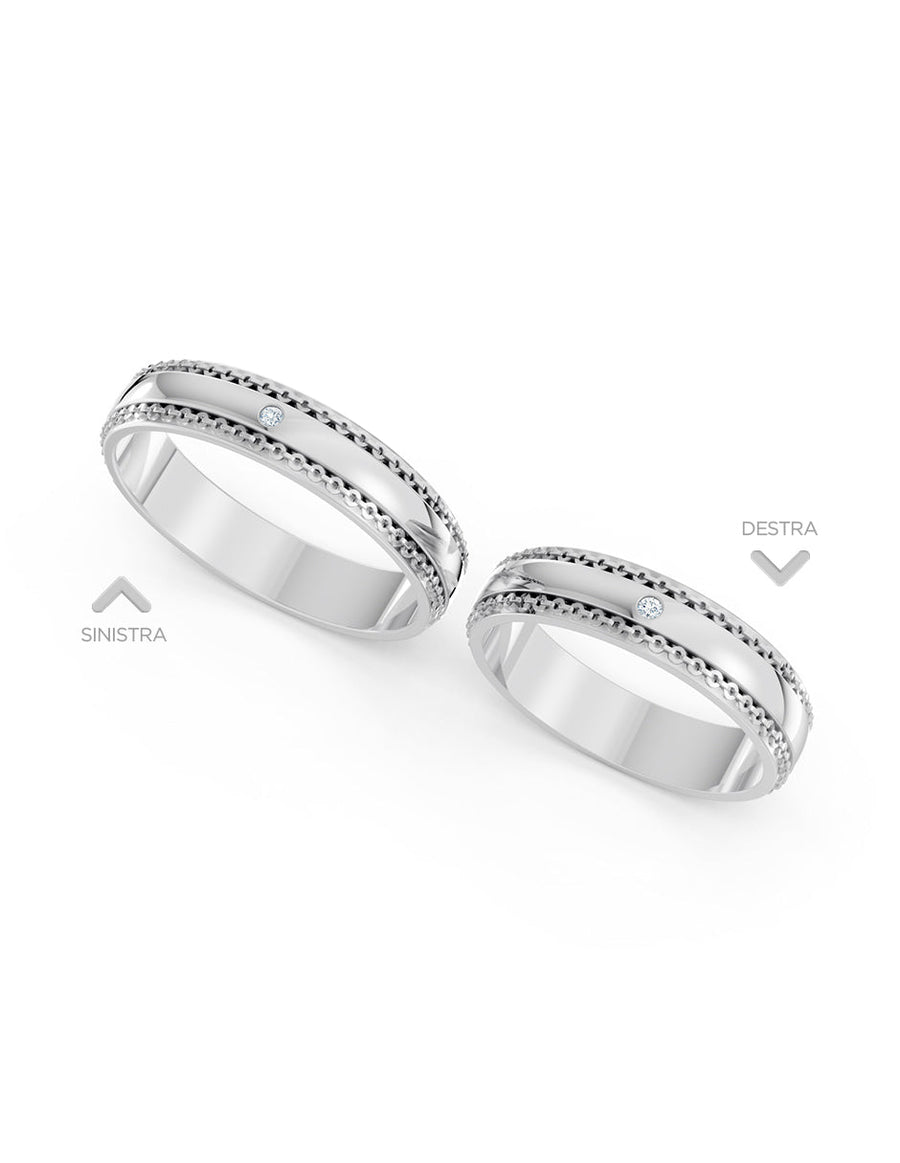 Argolla de matrimonio - unión perfecta - UNITI40