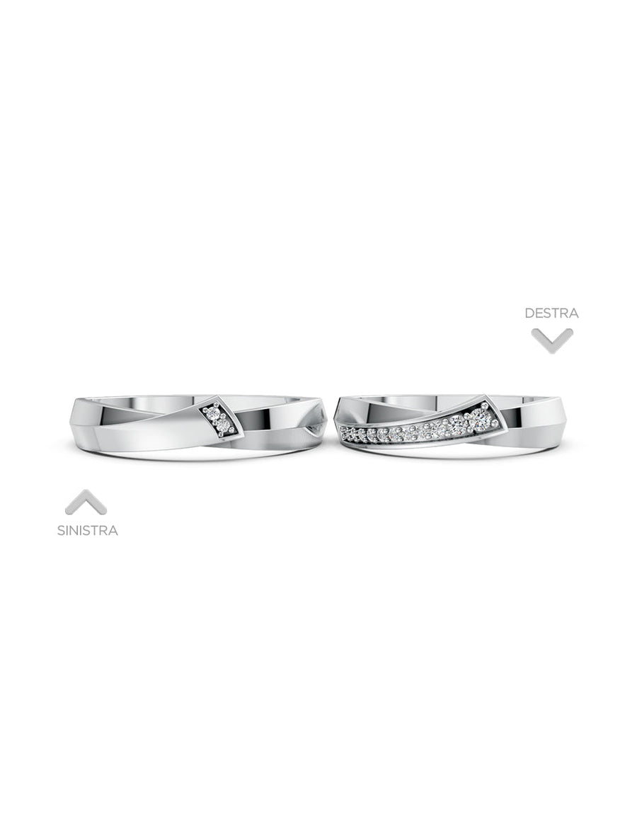 Argolla de matrimonio - unión perfecta - UNITI41