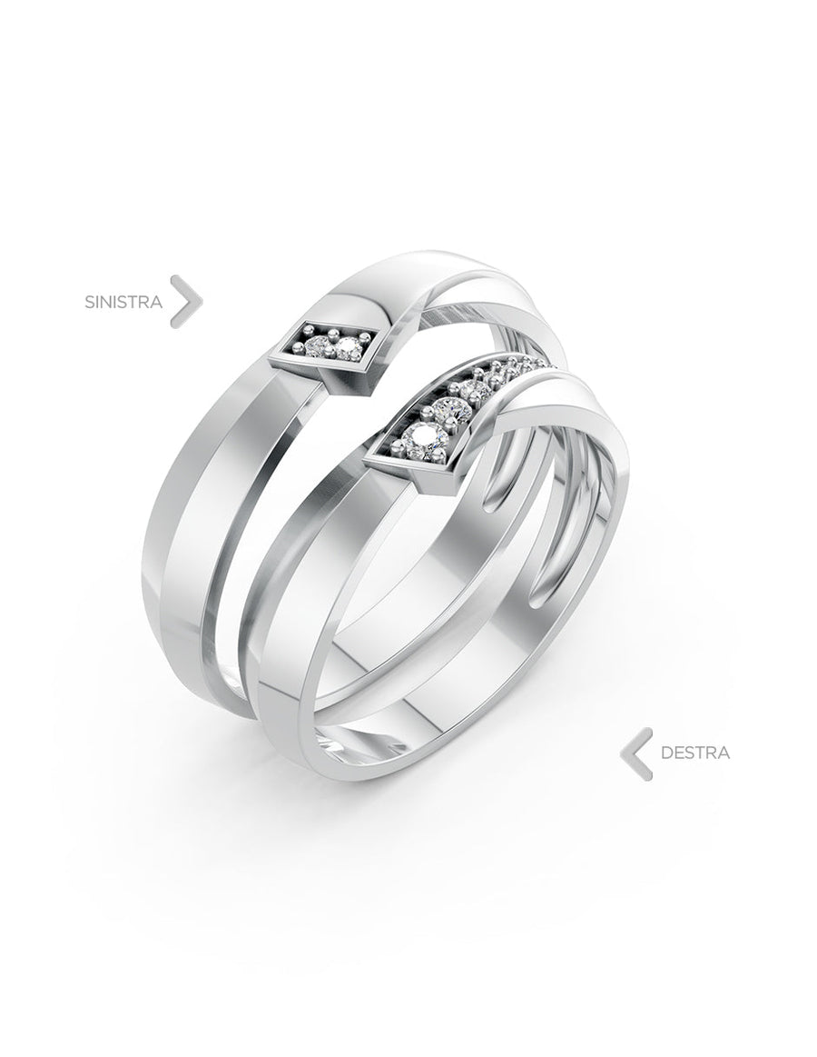 Argolla de matrimonio - unión perfecta - UNITI41