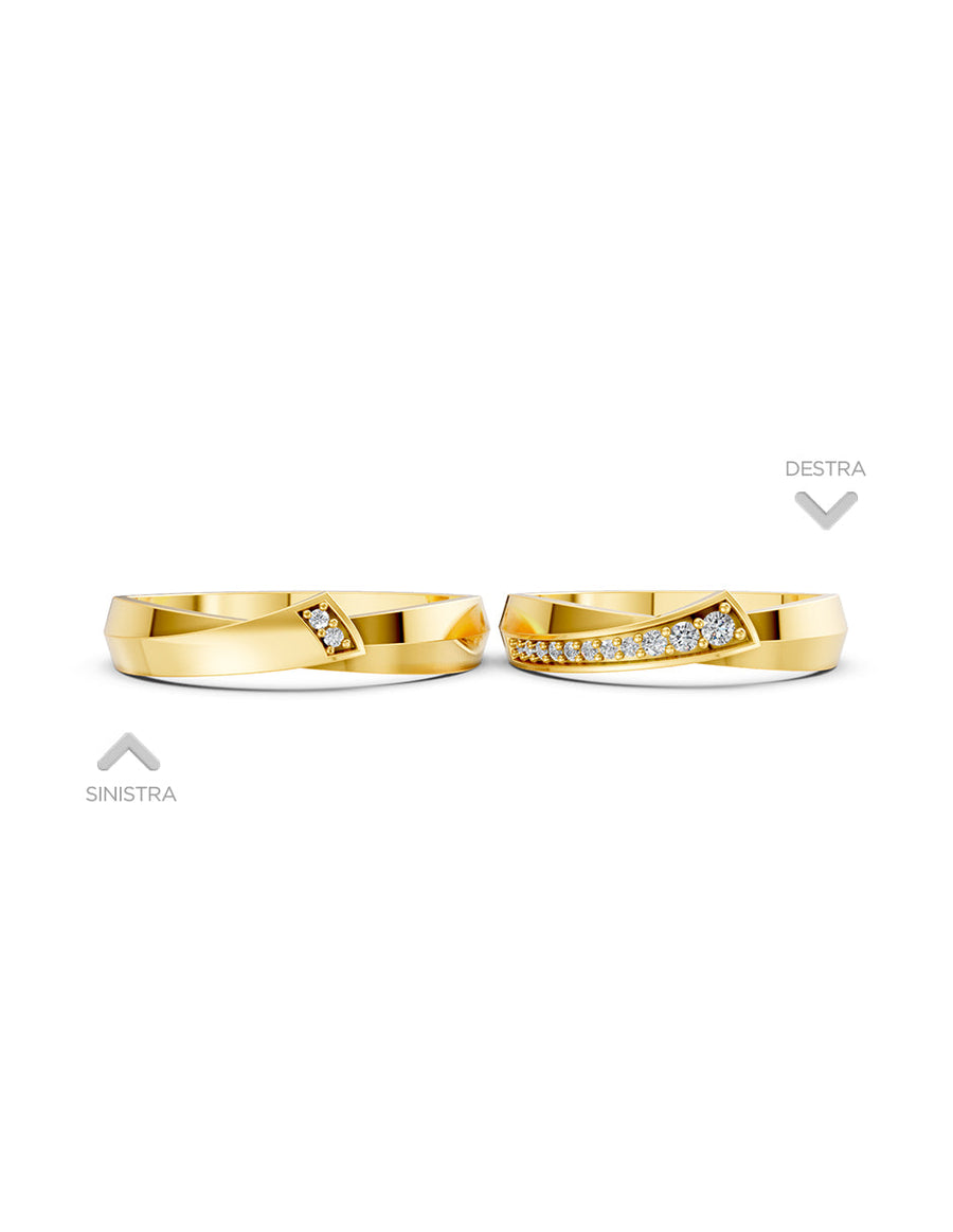 Argolla de matrimonio - unión perfecta - UNITI41