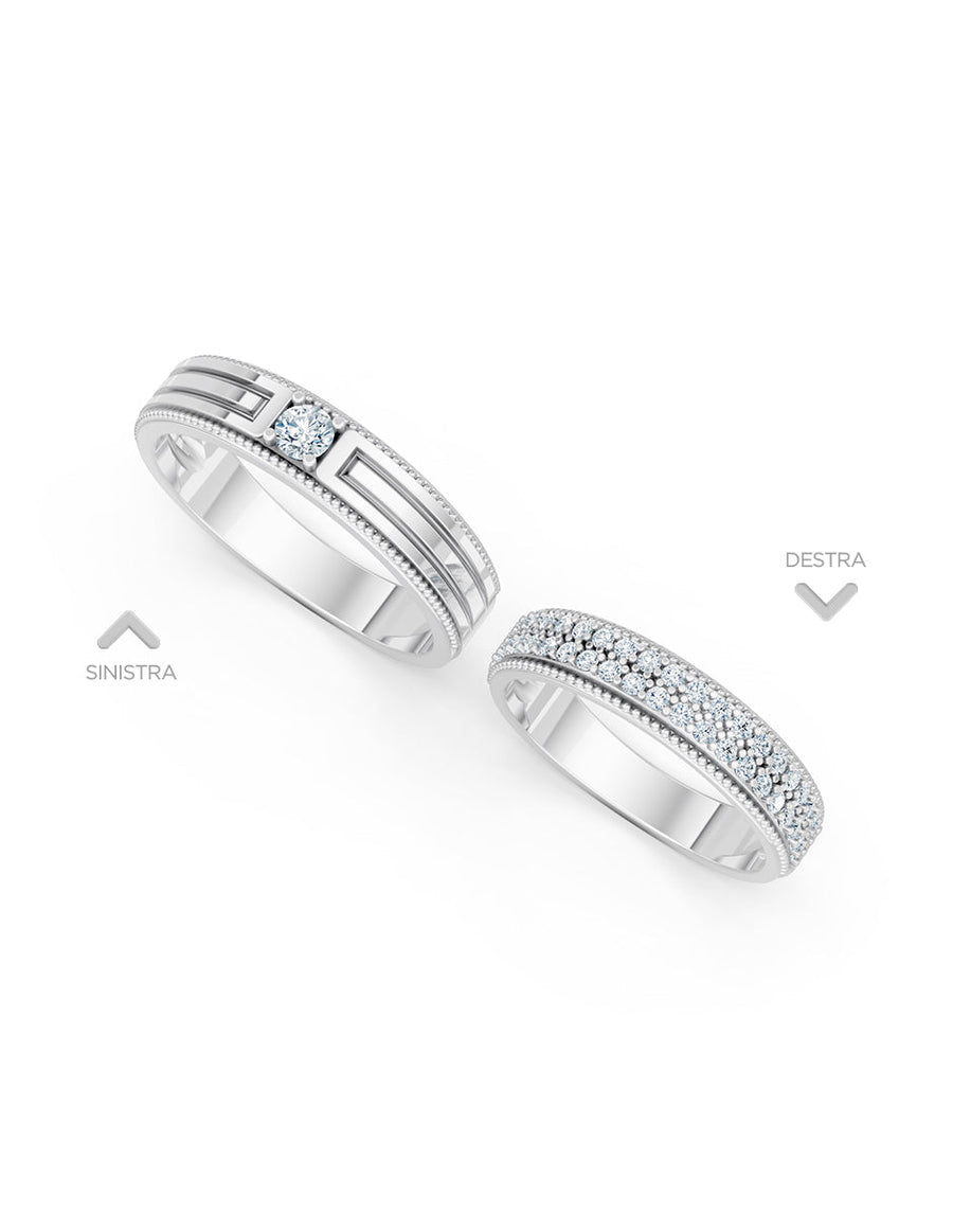 Argolla de matrimonio - unión perfecta - UNITI42