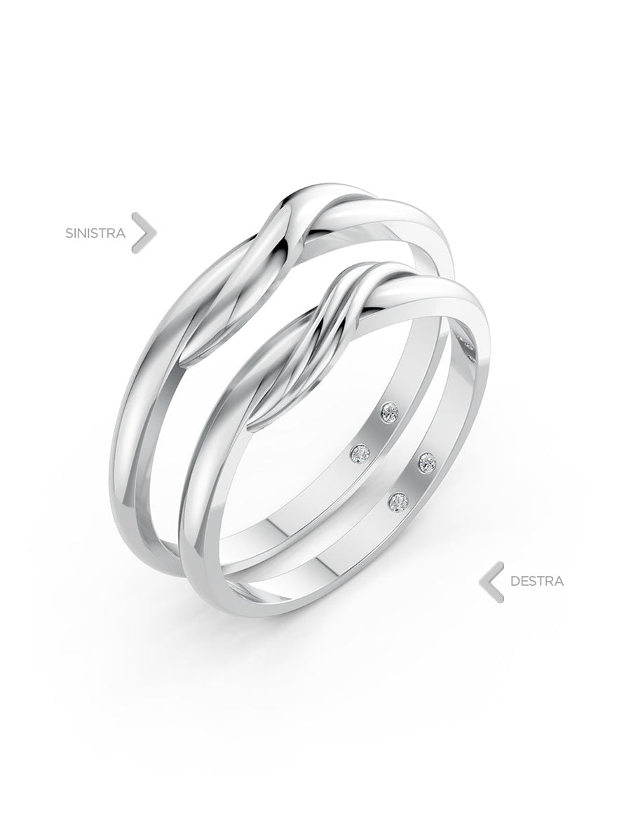 Argolla de matrimonio - unión perfecta - UNITI43