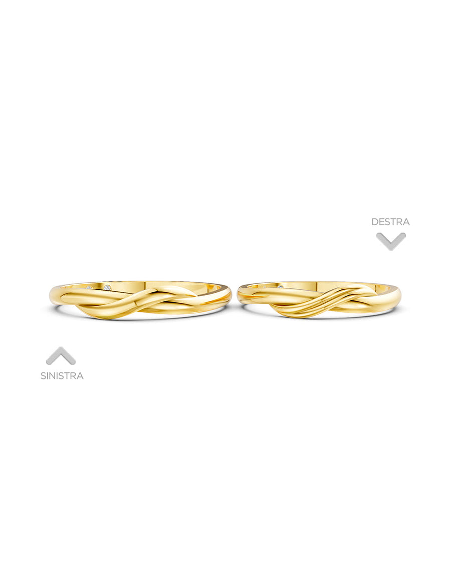Argolla de matrimonio - unión perfecta - UNITI43