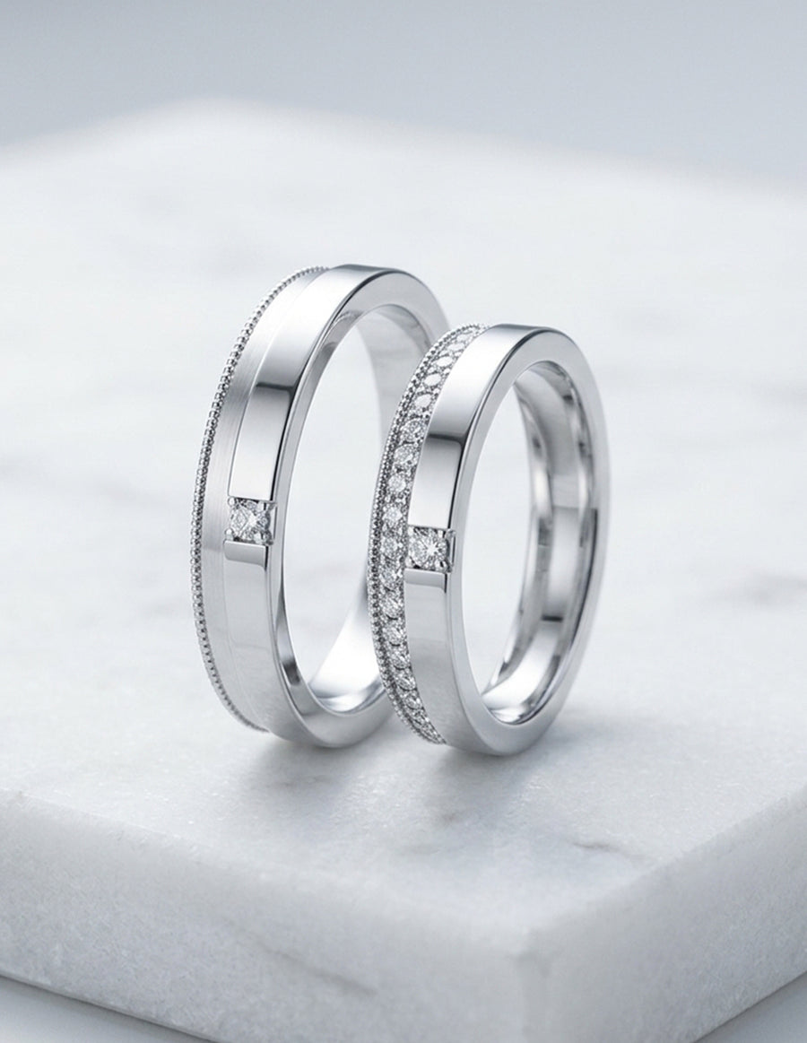 Argolla de matrimonio - unión perfecta - UNITI44