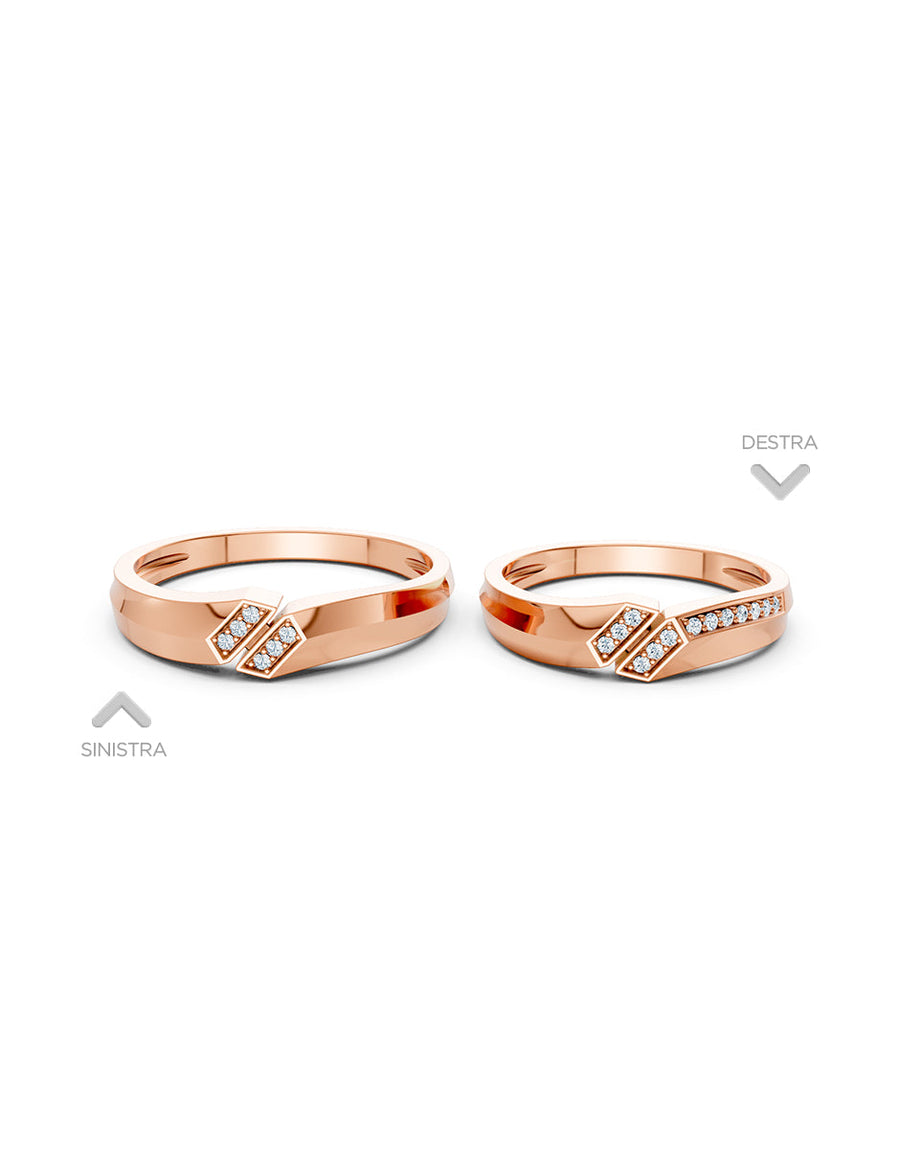 Argolla de matrimonio - unión perfecta - UNITI45