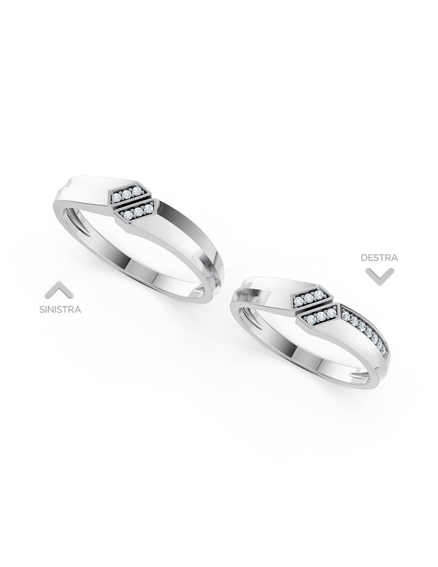 Argolla de matrimonio - unión perfecta - UNITI45
