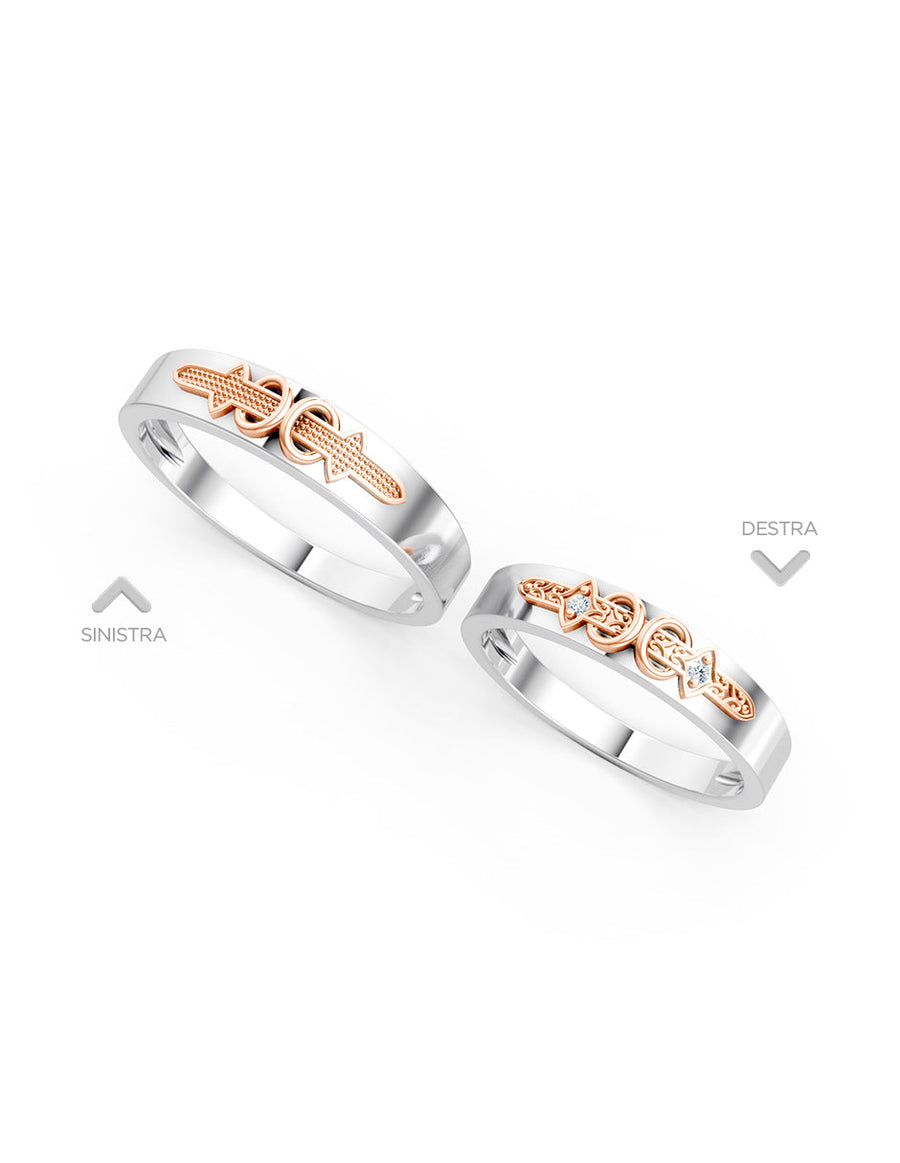 Argolla de matrimonio - unión perfecta - UNITI46