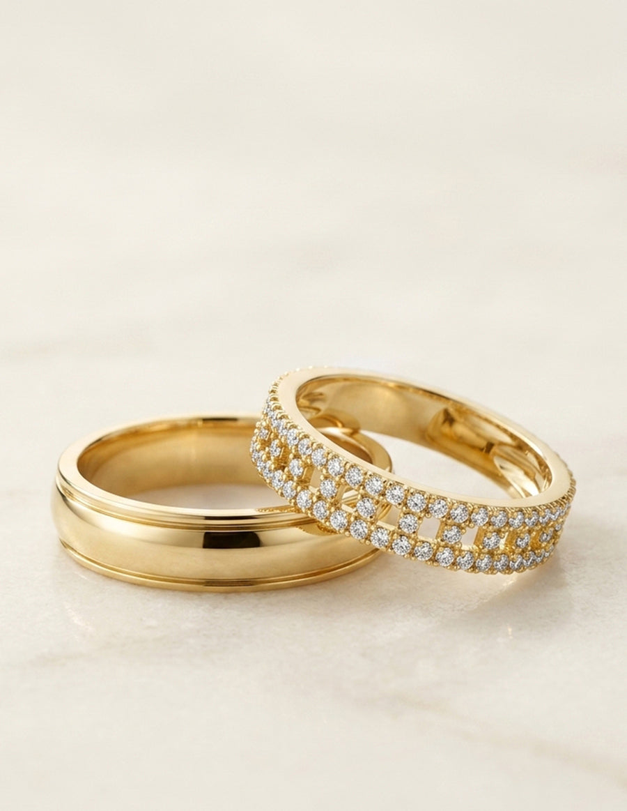 Argolla de matrimonio - unión perfecta - UNITI48