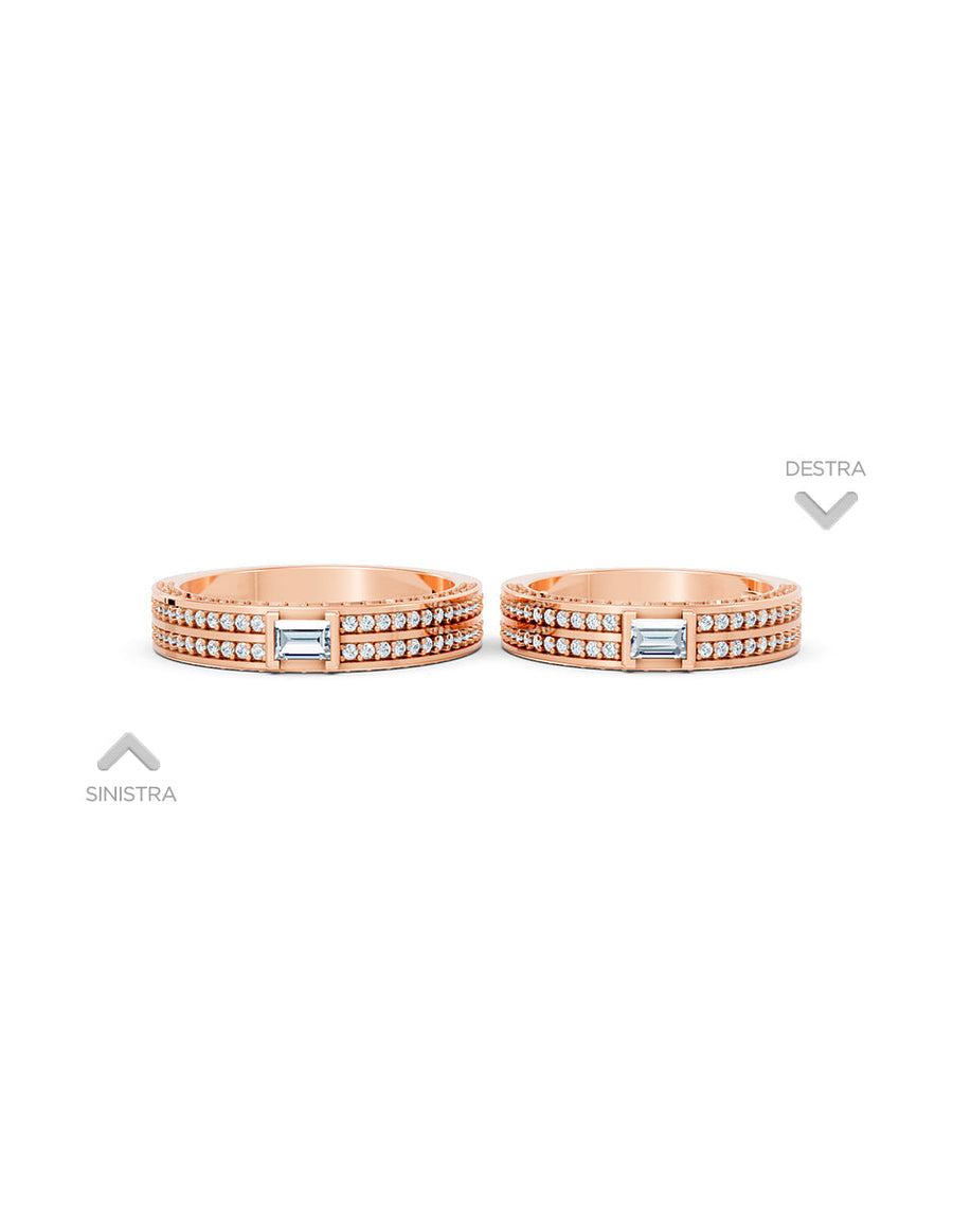 Argolla de matrimonio - unión perfecta - UNITI49