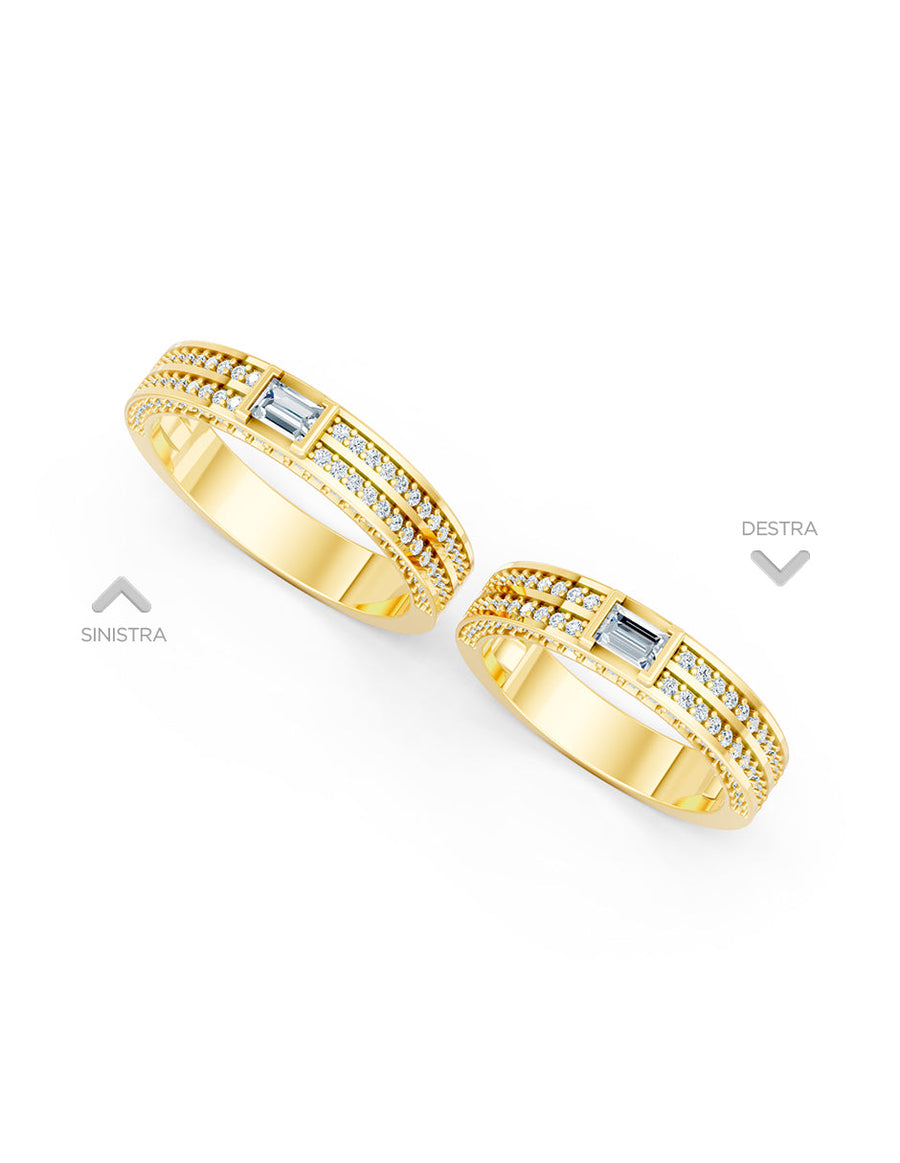 Argolla de matrimonio - unión perfecta - UNITI49
