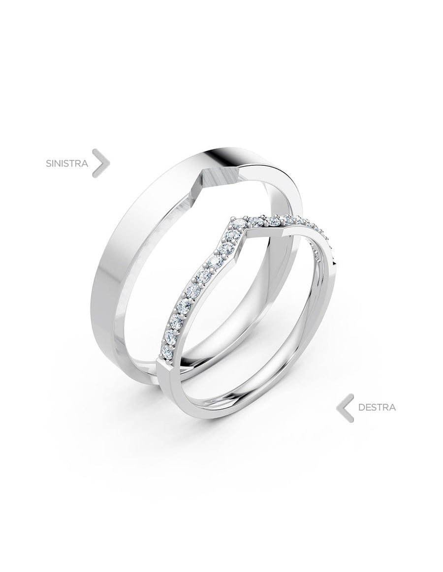 Argolla de matrimonio - unión perfecta - UNITI5