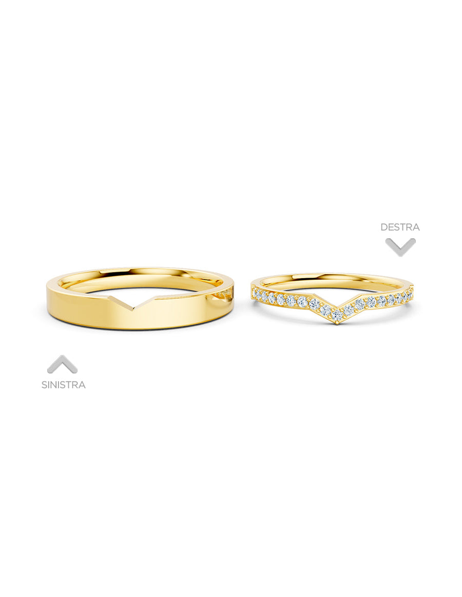Argolla de matrimonio - unión perfecta - UNITI5