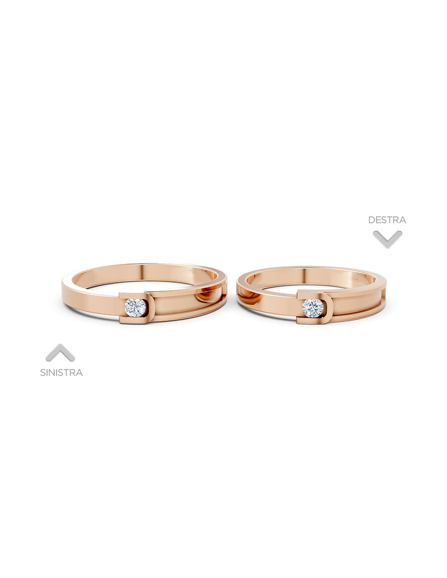 Argolla de matrimonio - unión perfecta - UNITI50