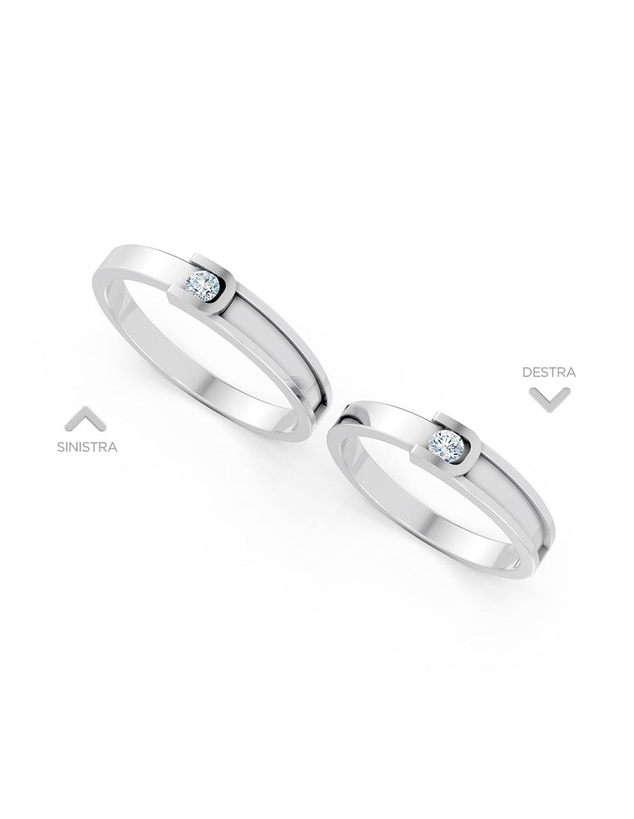 Argolla de matrimonio - unión perfecta - UNITI50