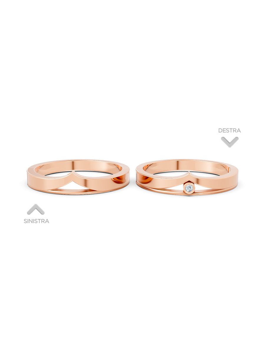 Argolla de matrimonio - unión perfecta - UNITI51