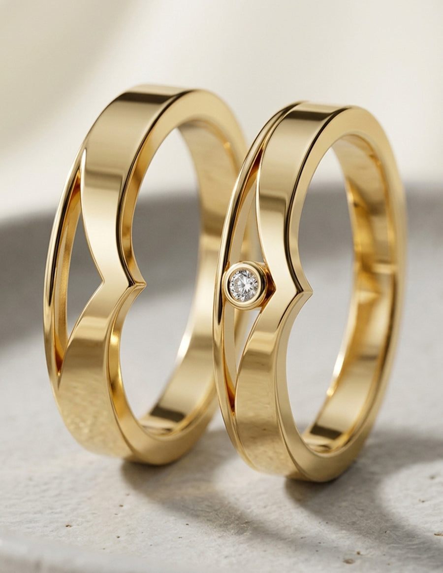 Argolla de matrimonio - unión perfecta - UNITI51