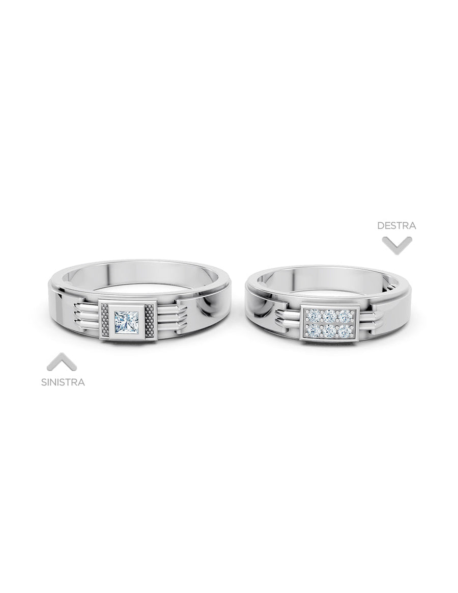 Argolla de matrimonio - unión perfecta - UNITI54