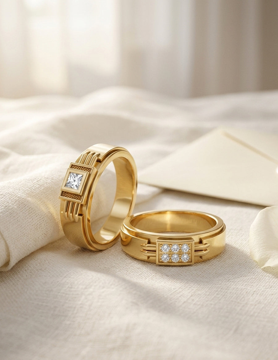 Argolla de matrimonio - unión perfecta - UNITI54