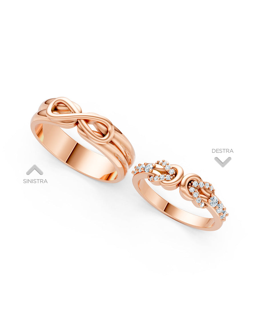 Argolla de matrimonio - unión perfecta - UNITI55