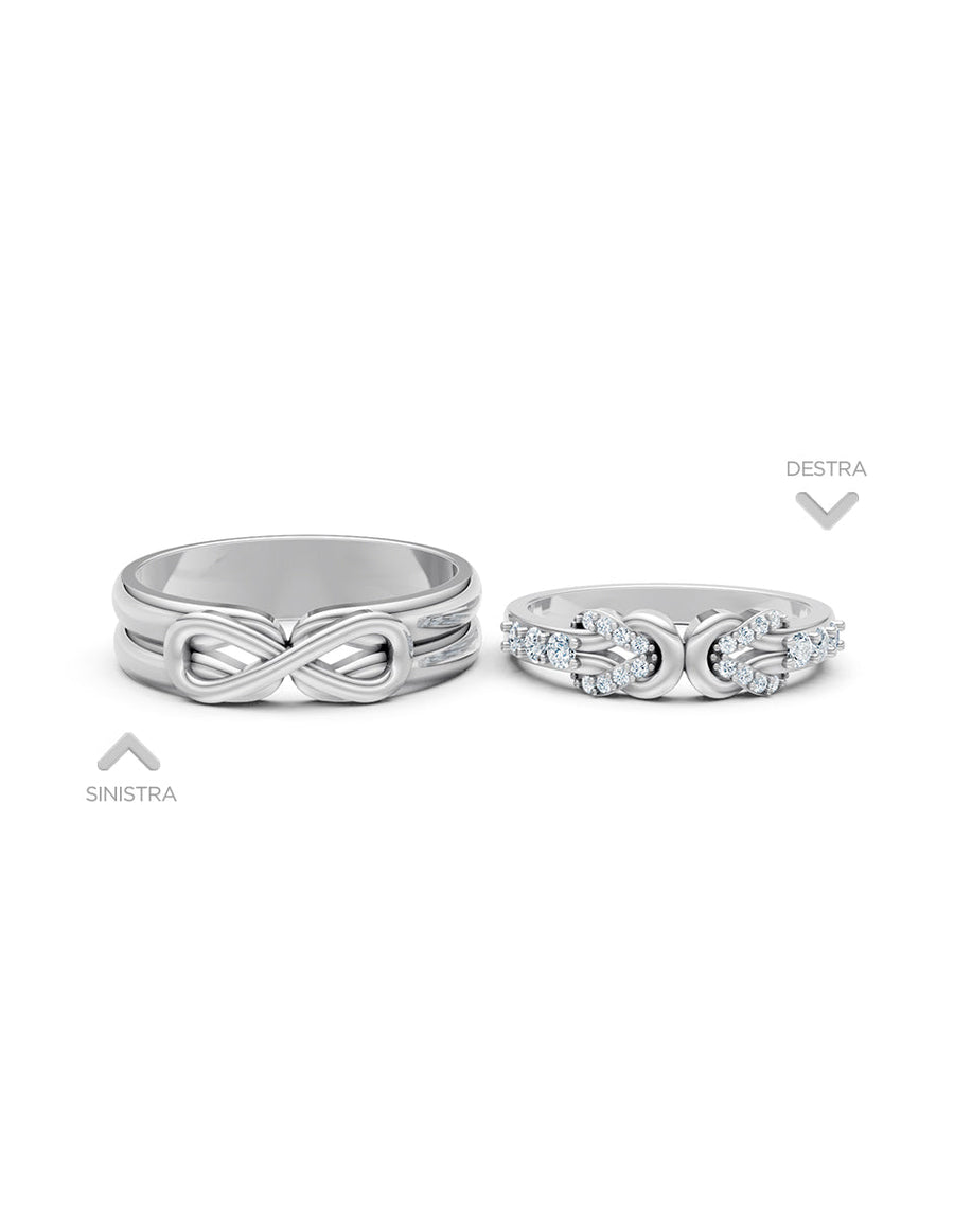 Argolla de matrimonio - unión perfecta - UNITI55