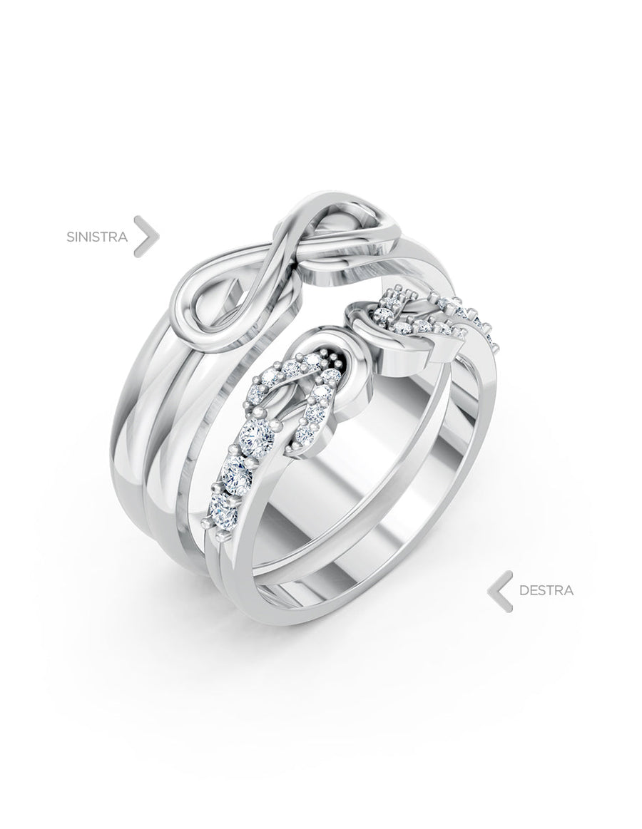 Argolla de matrimonio - unión perfecta - UNITI55