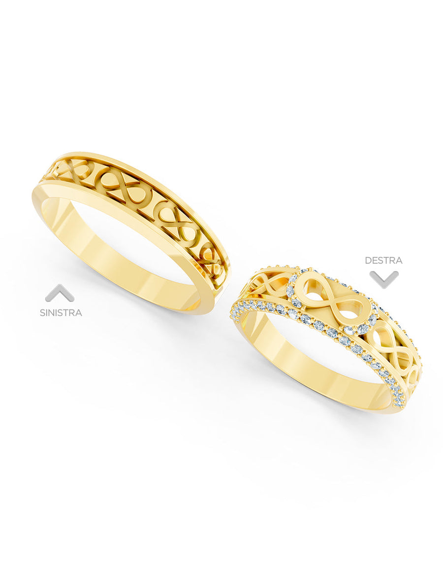 Argolla de matrimonio - unión perfecta - UNITI57