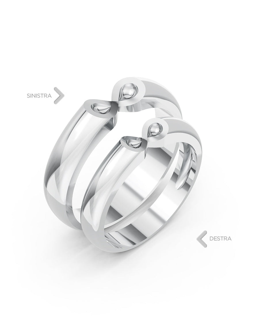 Argolla de matrimonio - unión perfecta - UNITI58